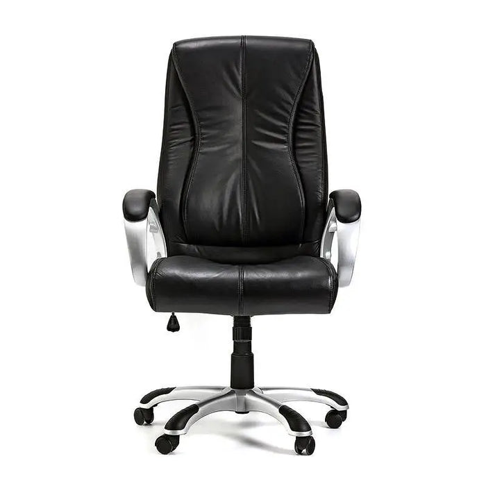 Director’s chair Hugo eco-leather black - Офис столове<<<За офиса<<<ZoraSite