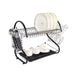 Dish drying rack 38 cm MR-1025-38 black Maestro - General purpose accessoriesAGA-AKO<<<_Home Appliance