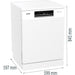 Dishwasher GORENJE GS642E90W - Съдомиялни 60 см<<<Съдомиялни<<<Едра бяла техника<<<TechnoMix&&&Съдомиялни