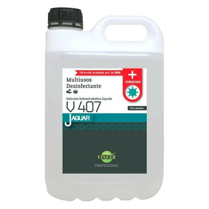 Disinfectant VINFER Jaguar V407 Multi-use 5 L - Почистване Прахосмукачки И Гладене<<<Дом Градина<<<BigBuy&&&Други
