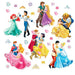 DISNEY STICKER 30X30 CM./1 PIECE PRINCESS - Стикери<<<Декорации<<<Мебели и интериор<<<Praktiker