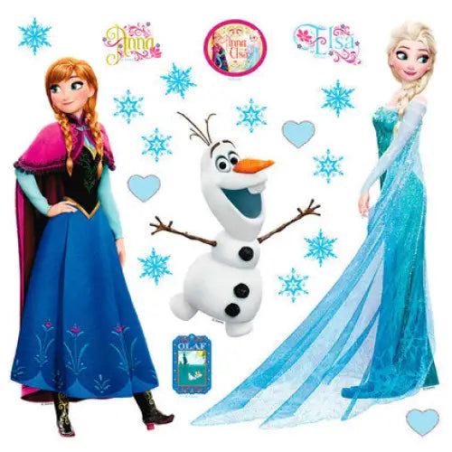 DISNEY STICKER 30X30 CM./1 PIECE THE FROZEN KINGDOM - Стикери<<<Декорации<<<Мебели и интериор<<<Praktiker