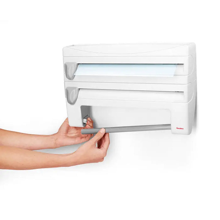 DISPENSER ROLL’N’ROLL KITCHEN PAPER METALTEX FOIL - Системи за окачване<<<Домашни потреби<<<Кухня<<<Praktiker