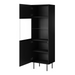 Display case PALAZZO 60x42x190 black + oak craft - Wooden shelvesRGA-DRE<<<ShelvesRGA<<<ActionPL