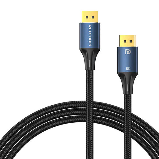 DisplayPort 1.4 Cable Vention HCELG 1,5m 8K 60Hz/ 4K 120Hz (blue) - Video cables<<<Cables<<<IT