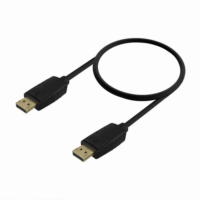 DisplayPort Cable Aisens A124-0737 Black 50 cm - Компютър Кабели и адаптери<<<Компютри| Електроника<<<BigBuy&&&Кабели