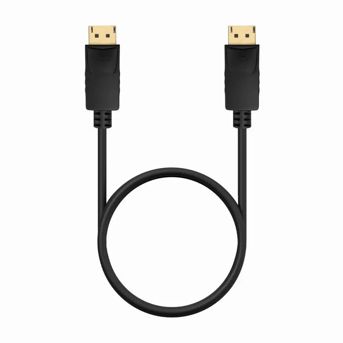 DisplayPort Cable Aisens A124-0737 Black 50 cm - Компютър Кабели и адаптери<<<Компютри| Електроника<<<BigBuy&&&Кабели