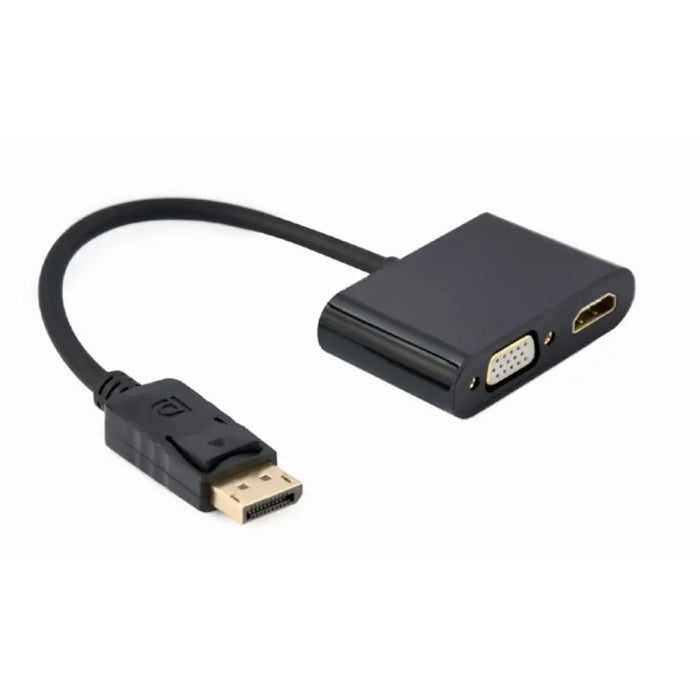 DisplayPort Cable GEMBIRD A-DPM-HDMIFVGAF-01 Black 10 cm - Компютър Кабели и адаптери<<<Компютри|
