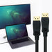 DisplayPort Cable NANOCABLE 10.15.2601 Black 1 m - Компютър Кабели и адаптери<<<Компютри| Електроника<<<BigBuy&&&Кабели