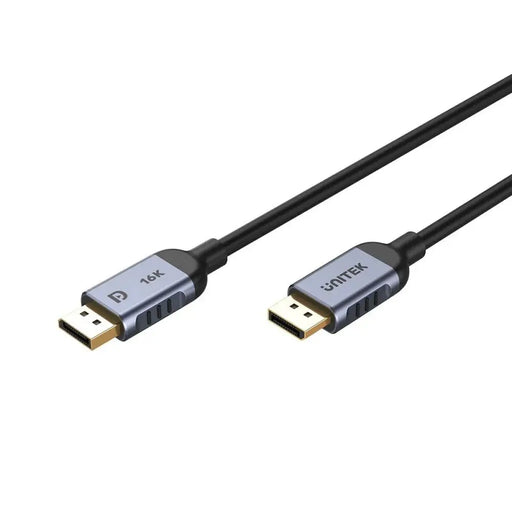 DisplayPort Cable Unitek C1626GY01-3M Black 3 m - Кабели DisplayPort<<<Компютър Кабели и адаптери<<<Компютри|