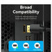 DisplayPort Cable Vention HAKBF Black 1 m - Компютър Кабели и адаптери<<<Компютри| Електроника<<<BigBuy&&&Кабели
