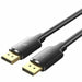 DisplayPort Cable Vention HAKBH Black 2 m - Компютър Кабели и адаптери<<<Компютри| Електроника<<<BigBuy&&&Кабели
