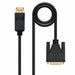 DisplayPort to DVI Adapter NANOCABLE 10.15.4501 1 m Black - Компютър Кабели и адаптери<<<Компютри|
