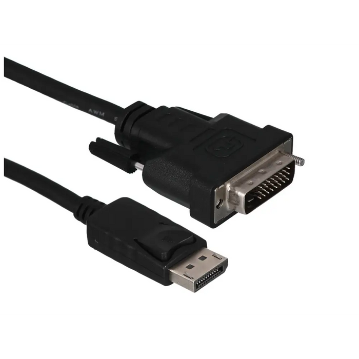 DisplayPort to DVI Cable GEMBIRD CC-DPM-DVIM-1M Black 1 m - DisplayPort cablesKBA-DIS<<<Cables