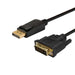 DisplayPort to DVI Cable Savio CL-106 - Кабели DisplayPort<<<Компютър Кабели и адаптери<<<Компютри|