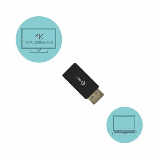 DisplayPort to HDMI Adapter i-Tec DP2HDMI4K60HZ - Компютър Кабели и адаптери<<<Компютри|