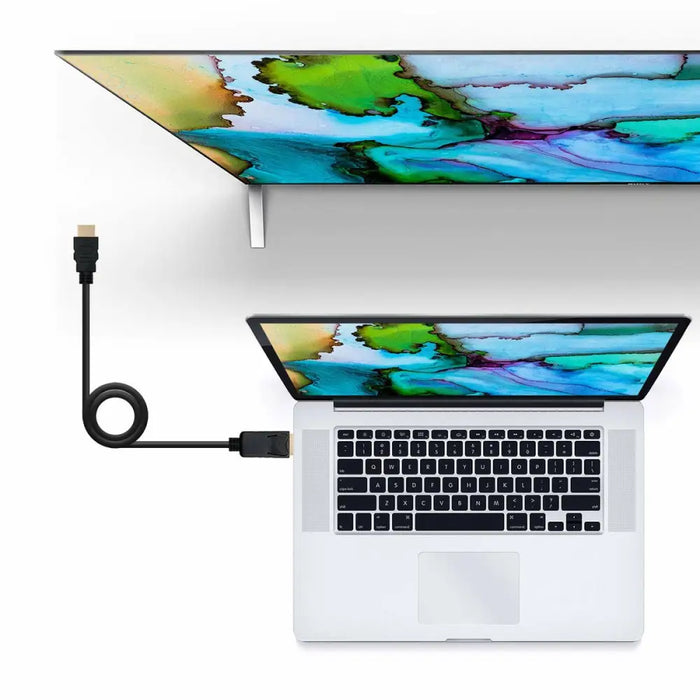 DisplayPort to HDMI Adapter NANOCABLE 10.15.4305 Black 5 m - Електроника Телевизори<<<Компютри|