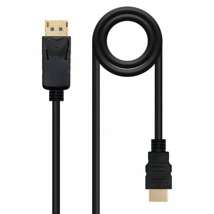 DisplayPort to HDMI Cable NANOCABLE 10.15.4303 Black 3 m - Електроника Телевизори<<<Компютри|