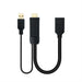 DisplayPort to HDMI Cable NANOCABLE 10.16.0205 Black 20 cm 4K Ultra HD - Компютър Кабели и адаптери<<<Компютри|
