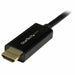 DisplayPort to HDMI Cable Startech DP2HDMM2MB (2 m) Black - Компютър Кабели и адаптери<<<Компютри|