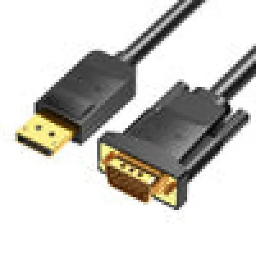 DisplayPort to VGA Cable Vention HBLBI 3m 1080P 60Hz(Black) - Video cables<<<Cables<<<IT Accessories<<<InnproXML
