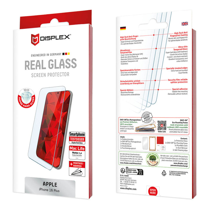 GLASS DISPLEX IPHONE 16 PLUS 02013