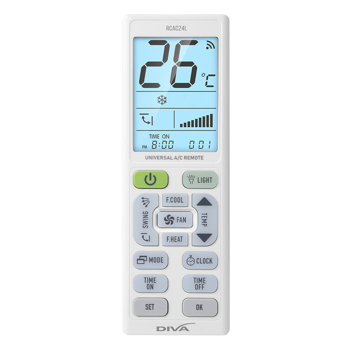 REMOTE DIVA RCAC24L WH