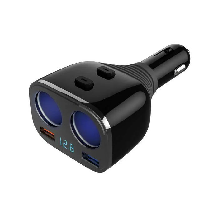 Charger DIVA 2 USB + 2 cigarette lighter sockets 12V/5V 2.4A QC