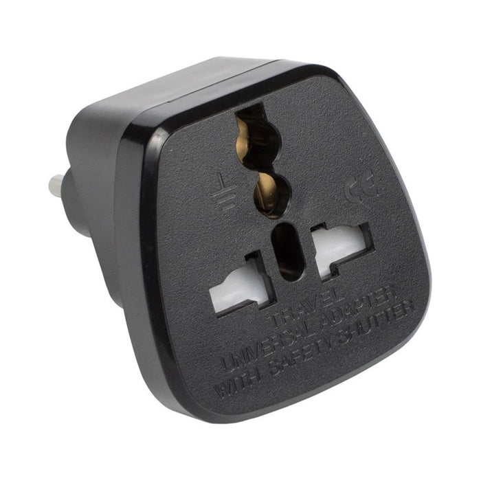ADAPTER DIVA US/UK/EU BLACK