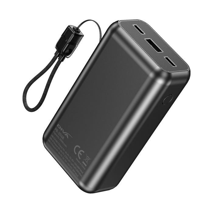 EXTERNAL BATTERY DIVA 20000 mAh PB-206B