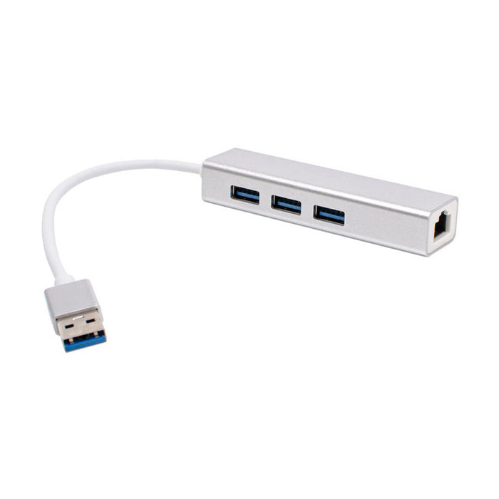 USB HUB DIVA USB-A 3.0 3x USB A 3.0+LAN