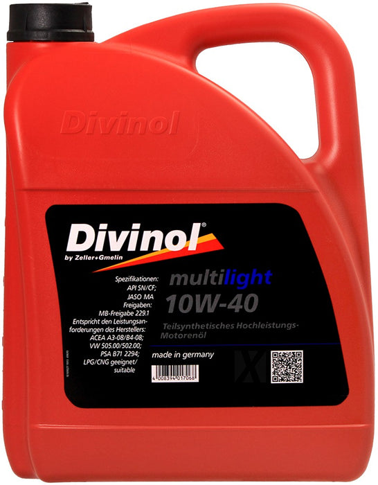 DIVINOL MULTILIGHT 10W-40 5L