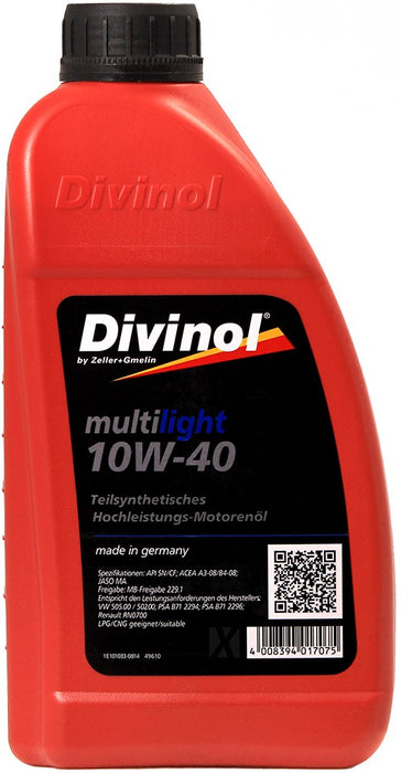 DIVINOL MULTILIGHT 10W-40 1L