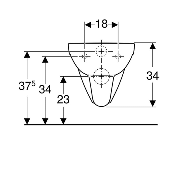 HUNG TOILET SELNOVA COMFORT