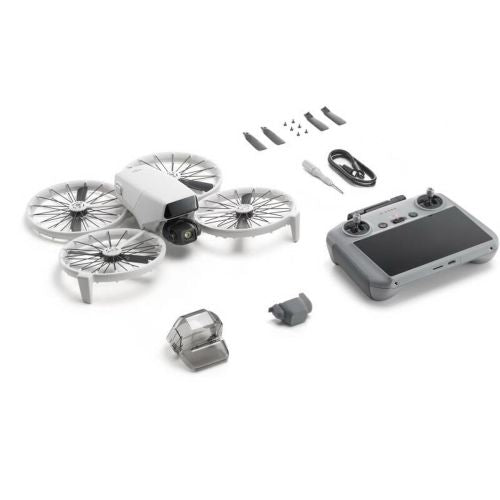DJI Drone Flip with 48 MPx 100 fps Camera with DJI RC2 Remote Controller, Light Gray EU (CP.FP.00000180.01)