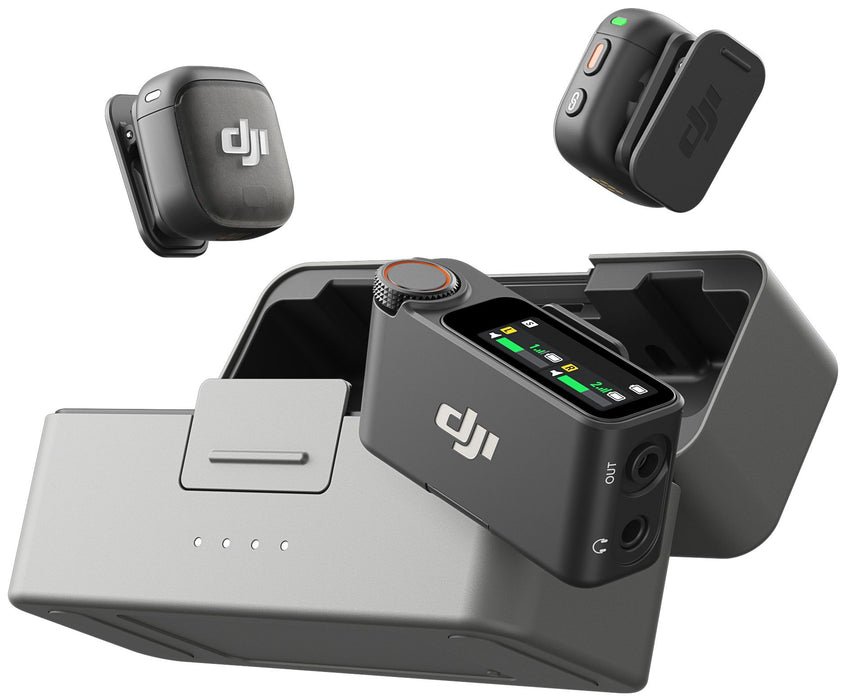 MICROPHONE DJI MIC 3 (2TX+1RX +Charging)