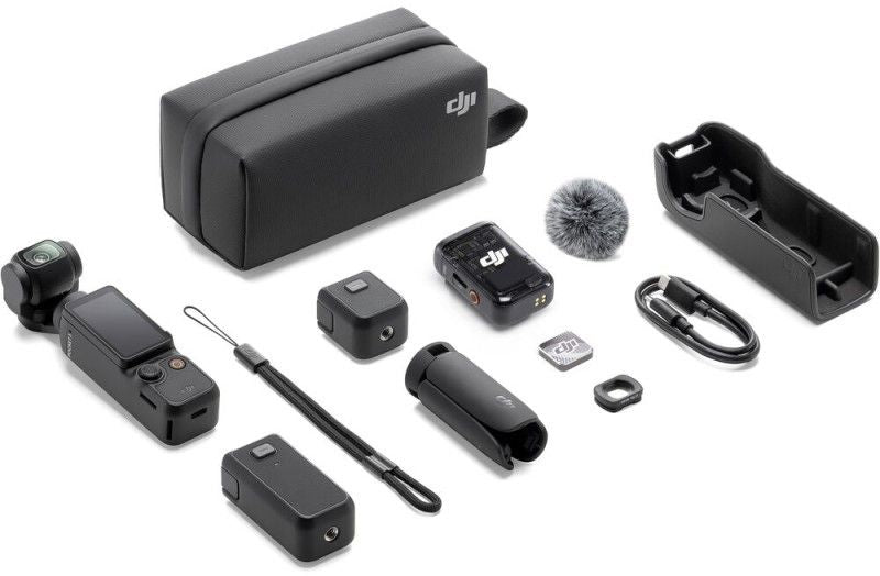 DJI Action Camera Osmo Pocket 3 Creator Combo Black EU (CP.OS.00000302.01)