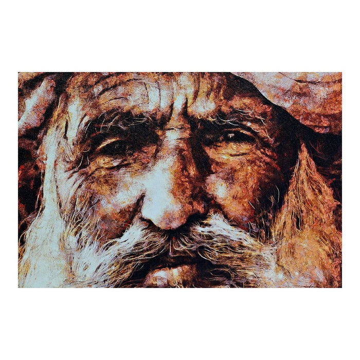 Canvas DKD Home Decor Canvas MDF Wood 50 x 1,8 x 70 cm