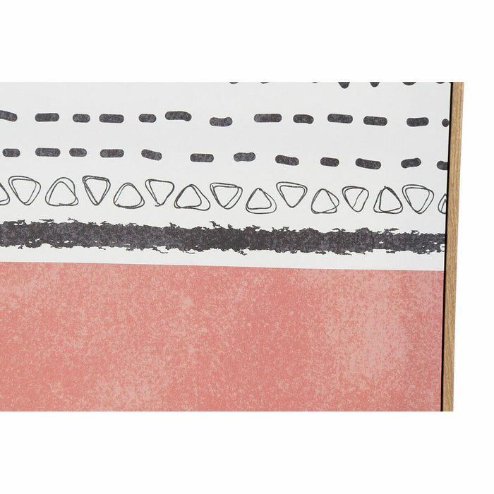 Canvas DKD Home Decor Canvas MDF Wood 50 x 3 x 70 cm