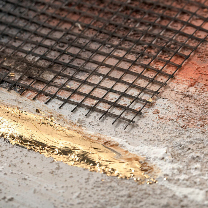 Canvas DKD Home Decor Pinewood Canvas 90 x 2,4 x 90 cm