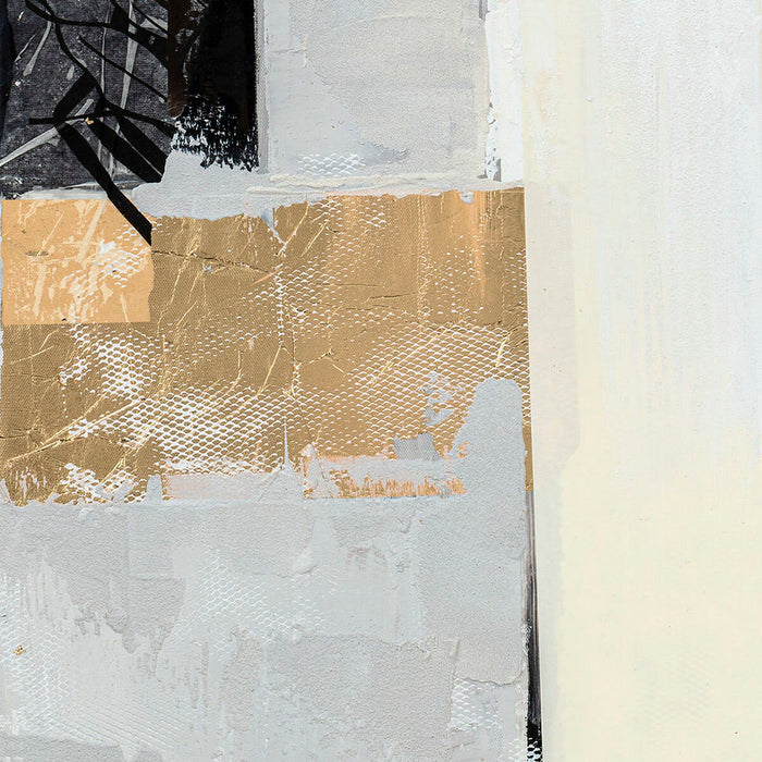 Canvas DKD Home Decor Pinewood Canvas 90 x 2,4 x 120 cm