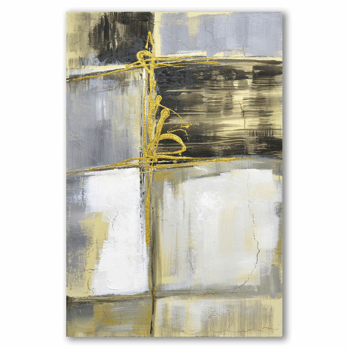 Canvas DKD Home Decor Canvas MDF Wood 60 x 3 x 90 cm