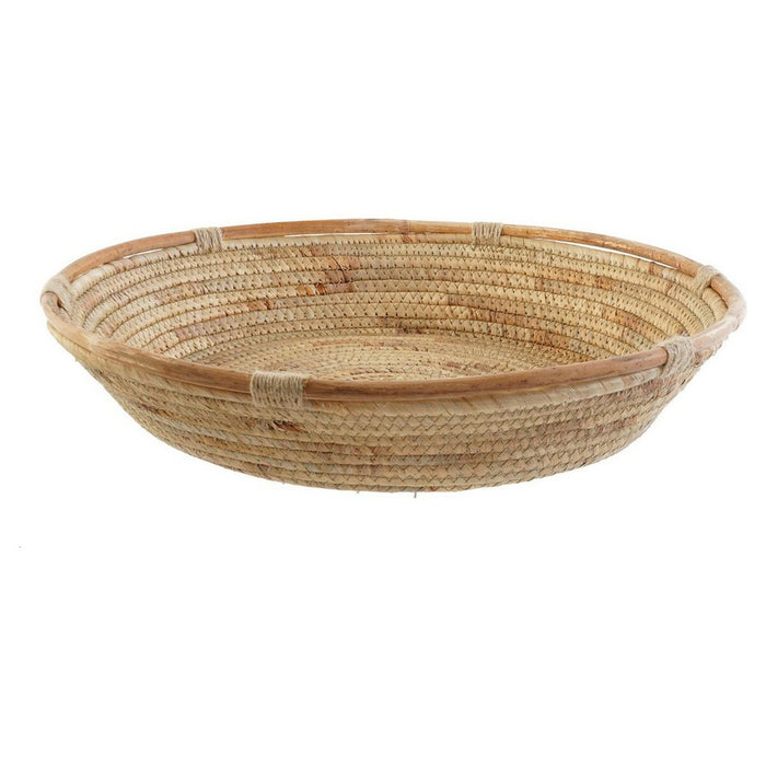 Centerpiece DKD Home Decor Brown Rushes 42 x 42 x 8 cm