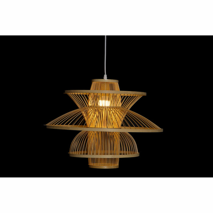 Ceiling Light DKD Home Decor Bamboo (50 x 50 x 37 cm)