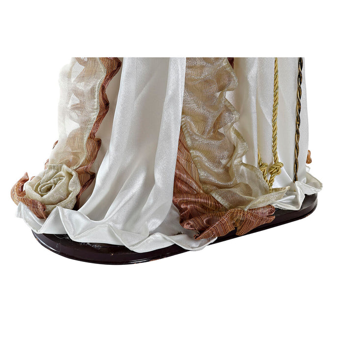 Christmas nativity set DKD Home Decor White Golden 48 x 28 x 90 cm Plastic