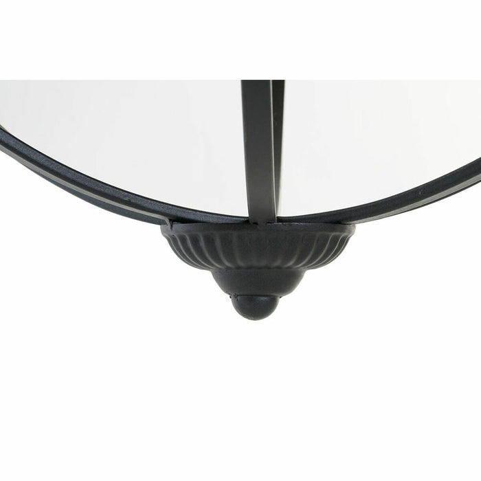 Candleholder DKD Home Decor Black Metal Crystal 60 x 60 x 73 cm