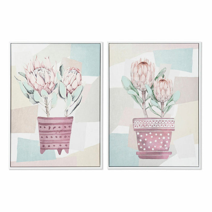 Canvas DKD Home Decor polystyrene Canvas 53 x 4,5 x 73 cm