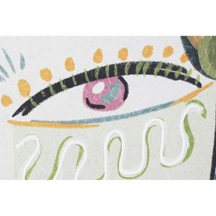 Canvas DKD Home Decor polystyrene Canvas 103 x 4,5 x 103 cm