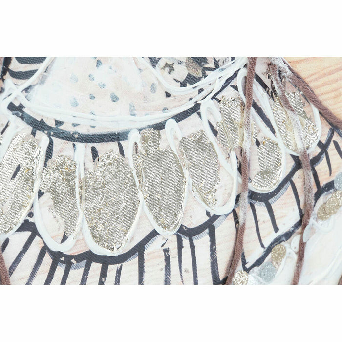 Canvas DKD Home Decor Pinewood Canvas 60 x 3,7 x 120 cm