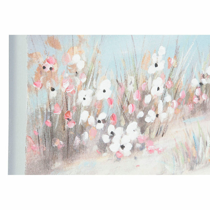 Canvas DKD Home Decor Pinewood Canvas 140 x 3,7 x 70 cm